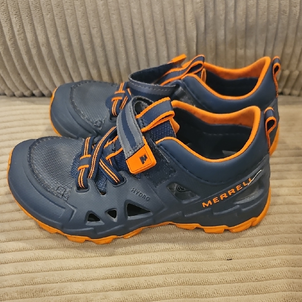 Merrell Kids' Navy and Orange Sneakers